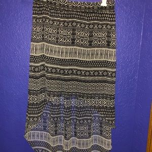 High low skirt